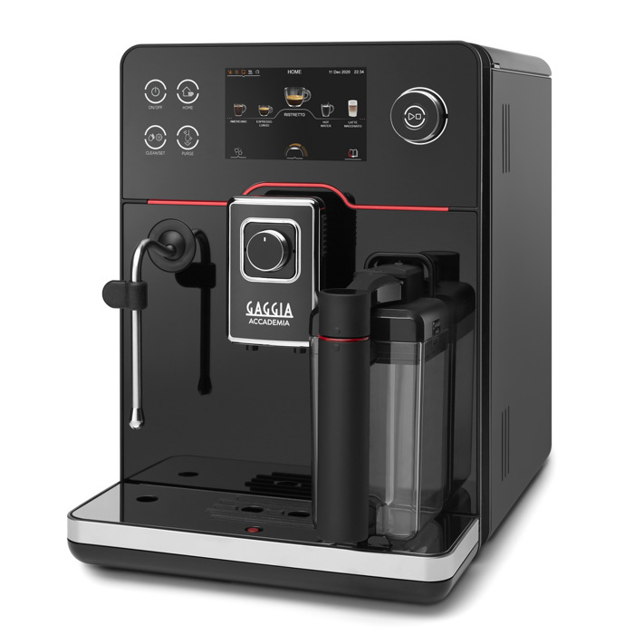 Gaggia Aftomati Mixani Espresso ''New Accademia Glass'' me Mulo Alesis 0010400044